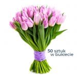 Tulipany w kolorze lawendowym